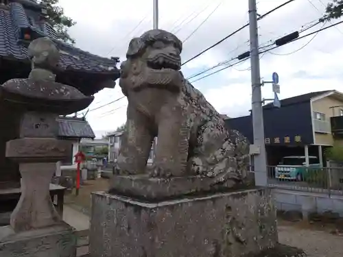 橘神社の狛犬