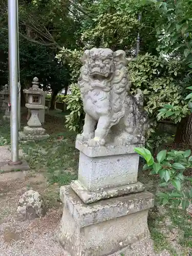 竹神社の狛犬