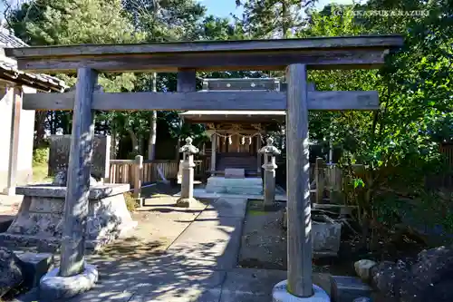 鶴谷八幡宮の鳥居