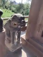 神明社（五郎丸神明社）の狛犬