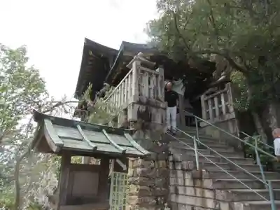 阿賀神社の本殿・本堂