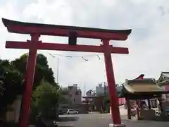 東京羽田 穴守稲荷神社の鳥居