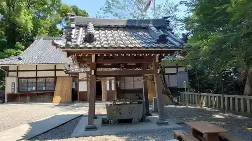 老津神社の手水舎