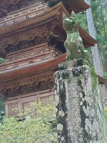 宝積山光前寺の像