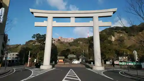 照國神社の鳥居