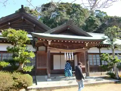 安房神社の本殿・本堂