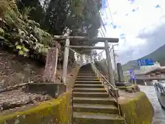 十津川護國神社の鳥居