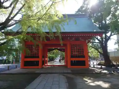 葛飾八幡宮の山門・神門