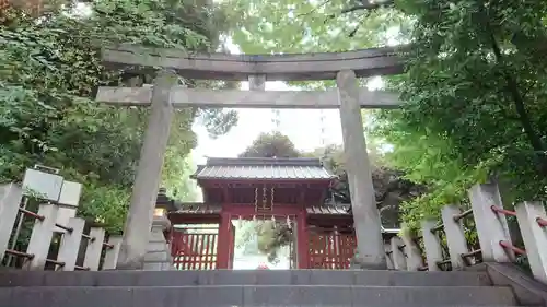 金王八幡宮の鳥居