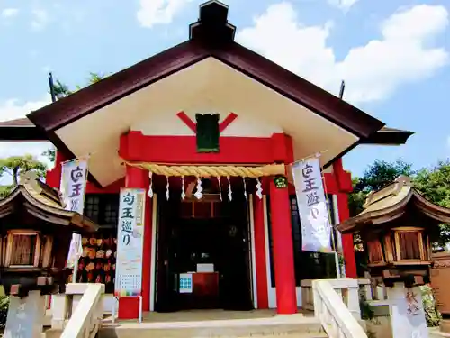 元郷氷川神社の本殿