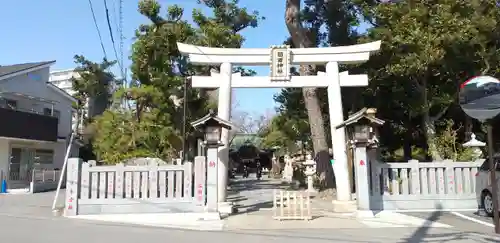 菊田神社の鳥居