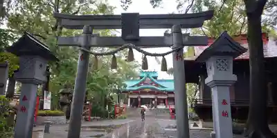 多摩川浅間神社の鳥居