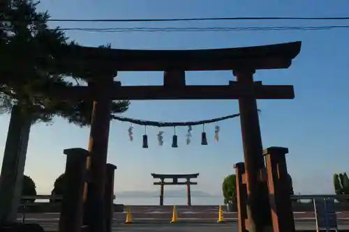 白鬚神社の鳥居