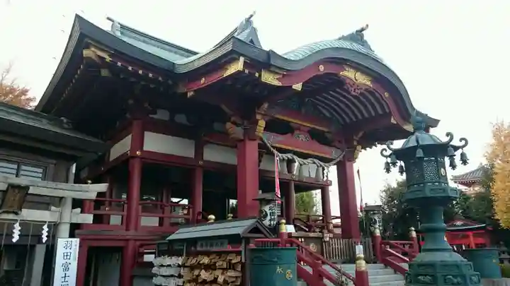 羽田神社の本殿・本堂