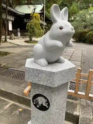 岡崎神社の狛犬