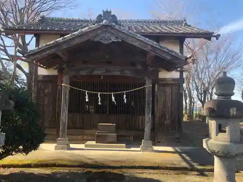 阿保神社の本殿