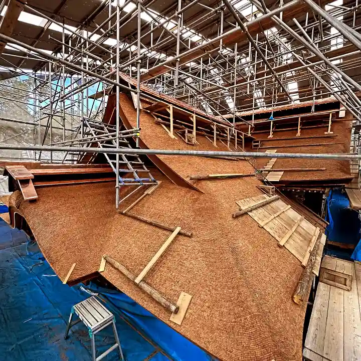 柏原八幡宮の本殿・本堂