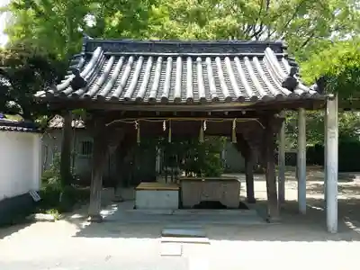 曽根天満宮の手水舎