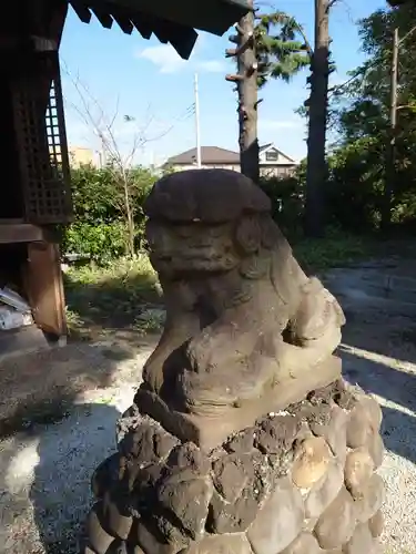 寒川神社の狛犬