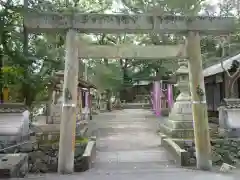 野志里神社の鳥居