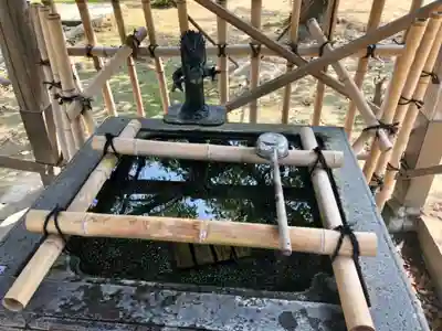 手児奈霊神堂の手水舎