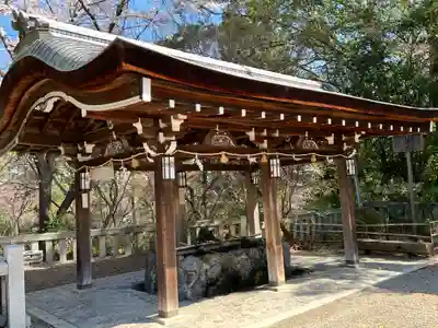 長岡天満宮の手水舎