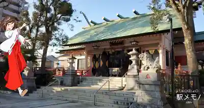 上平井天祖神社の本殿・本堂