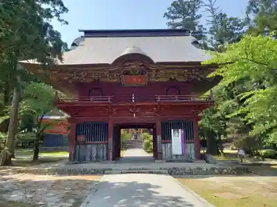 乙寳寺の山門・神門