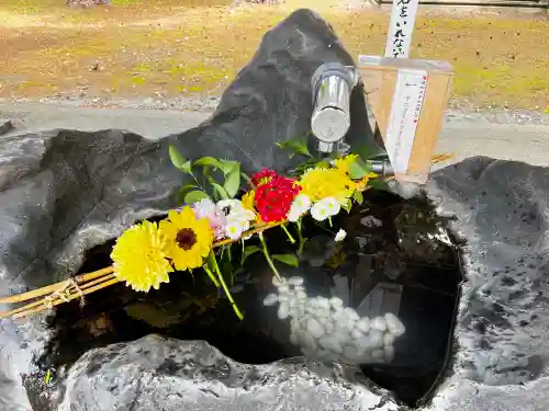 富良野神社の手水