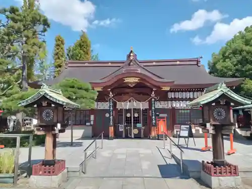 阿部野神社の本殿・本堂