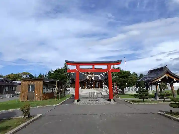 美瑛神社の鳥居