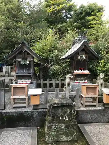 松江城山稲荷神社の末社・摂社