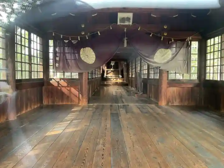 高田波蘇伎神社の本殿・本堂