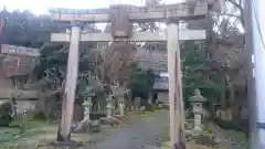 藤下若宮八幡神社の鳥居