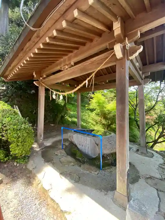 浮羽稲荷神社の手水舎