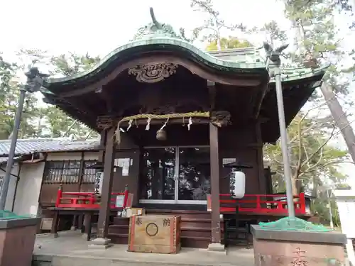 諏訪神社の本殿・本堂