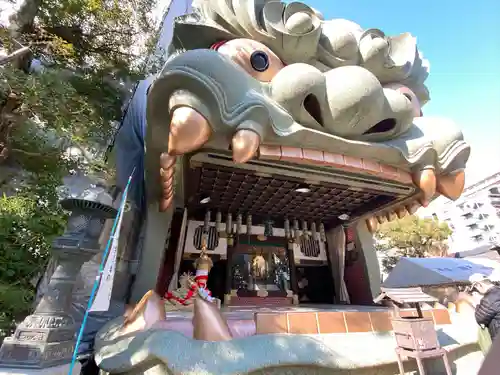 難波八阪神社の本殿