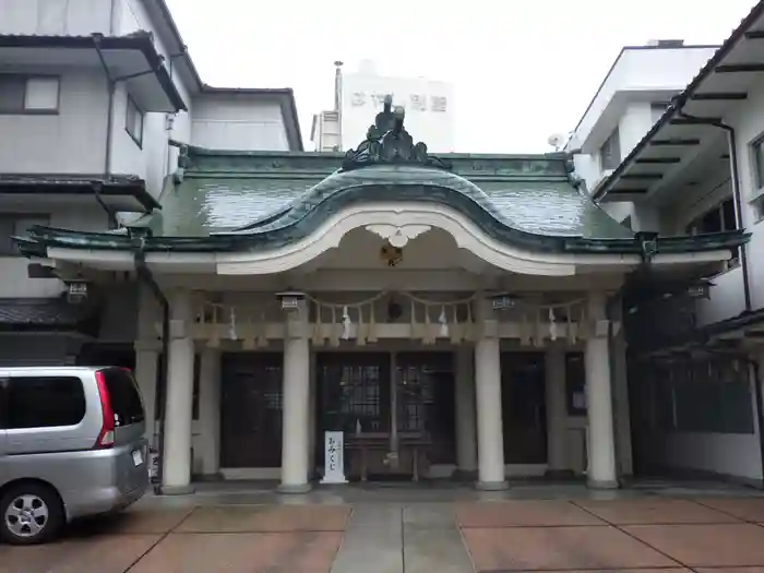 事代主神社の本殿