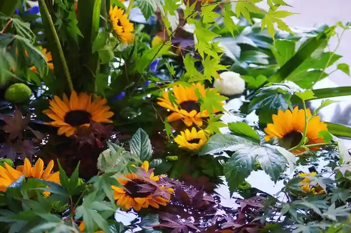 東海市熊野神社の手水舎