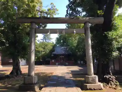 中町天祖神社の鳥居