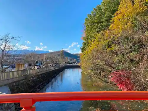 武田神社の景色