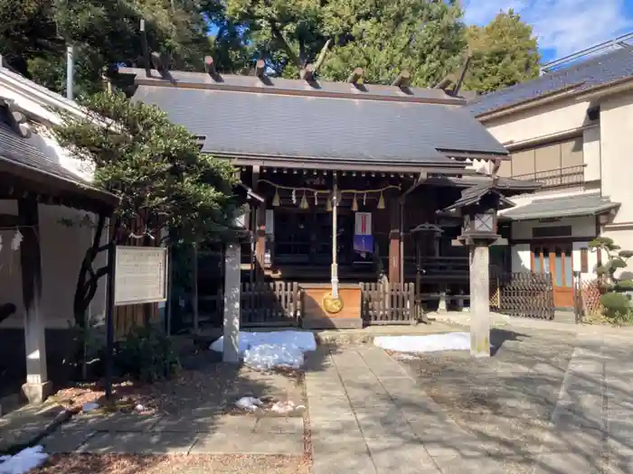 吹上稲荷神社の本殿