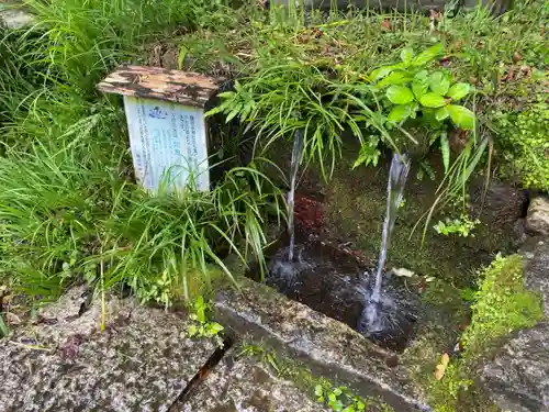 伊那下神社の手水