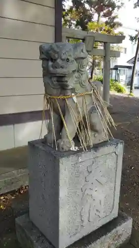 白髭神社の狛犬