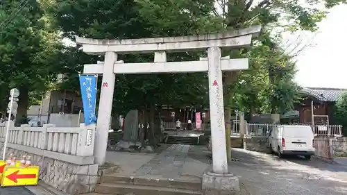 滝野川八幡神社の鳥居