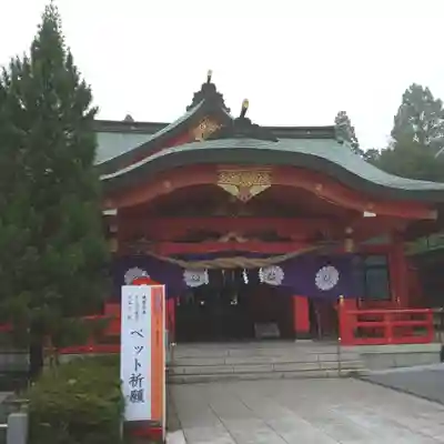 宮城縣護國神社の本殿・本堂