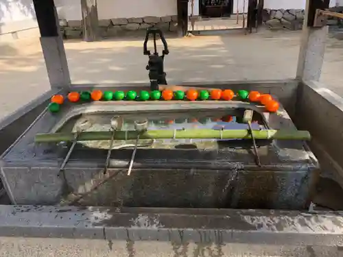 白鳥神社の手水