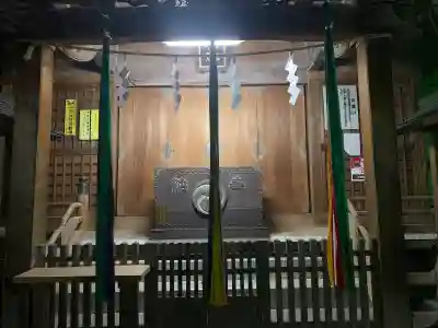 諏訪神社の本殿・本堂