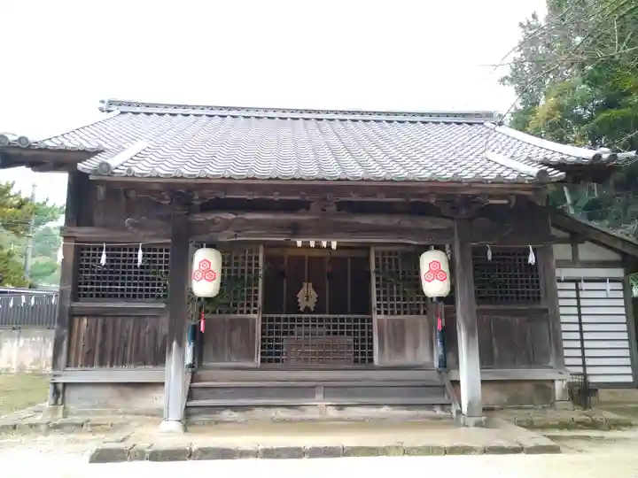 長浜神社の本殿・本堂