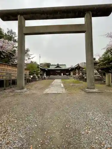 濃飛護國神社の鳥居